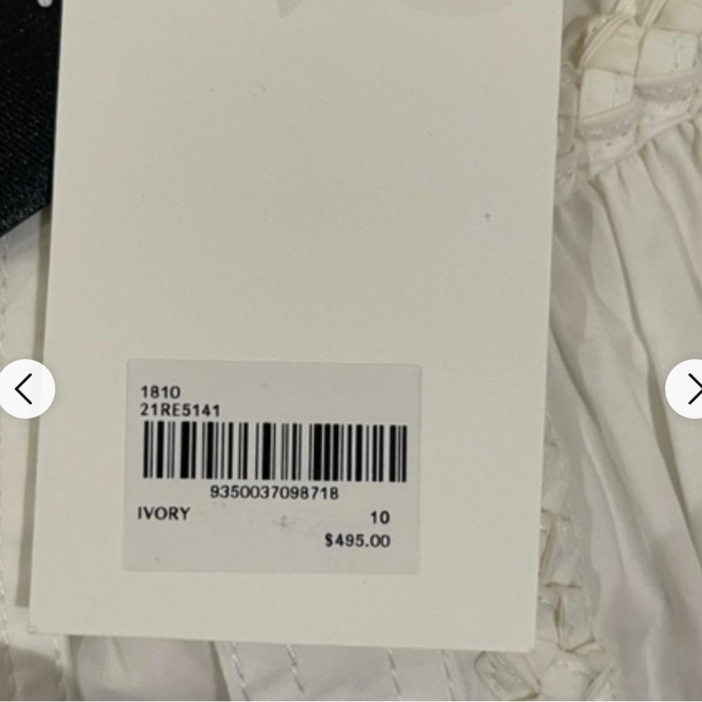 Casablanca AJE dress size 10 Ivory - Picture 5 of 5